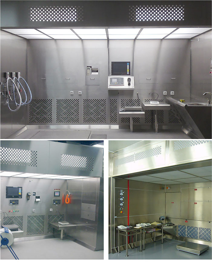 負壓稱稱量罩通過創造一個低氣壓的環境，防止生產過程中的粉塵、揮發物等有害物質逸散到外界環境中，同時確保稱量結果的準確性。